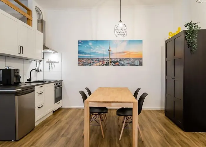 Apartamento Stylish Loft Close To Boxhagener Platz